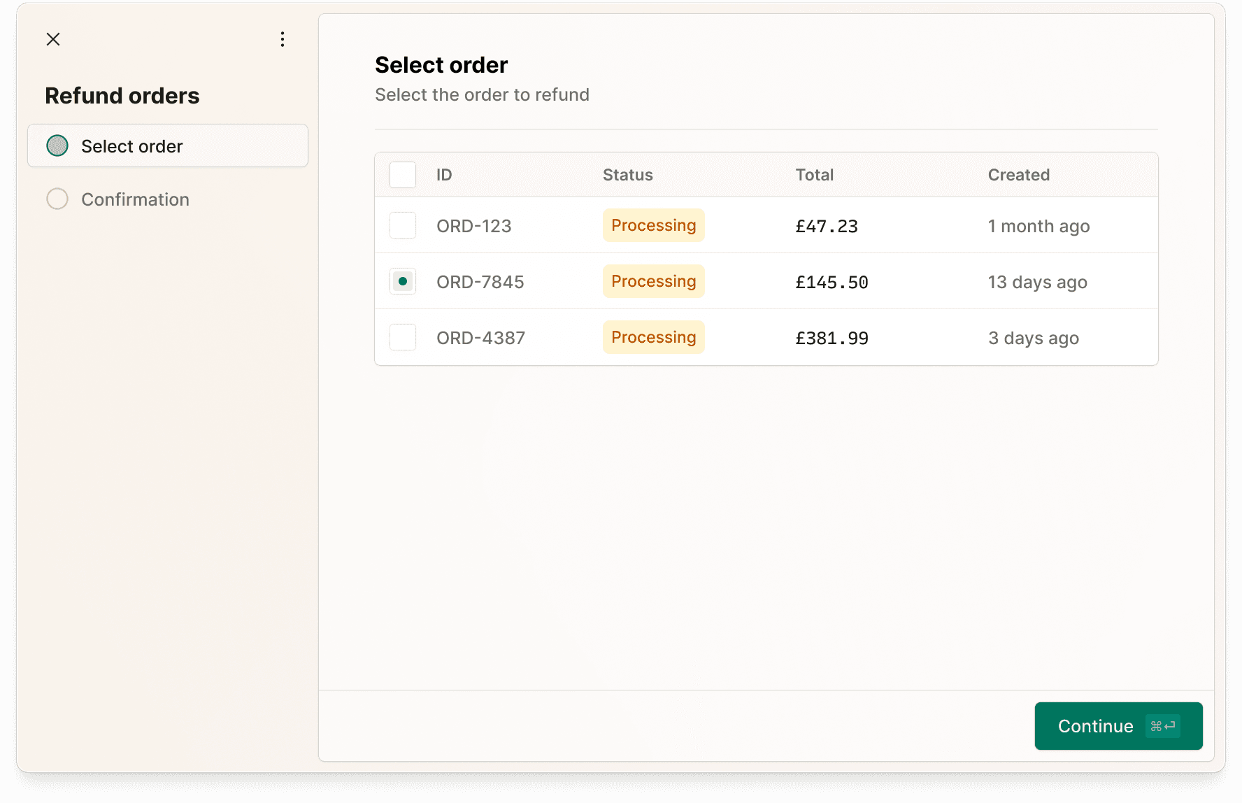 flow screenshot